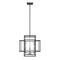 Z-Lite Titania 4 Light Pendant, Black 454-18BK-BN - alternate 3